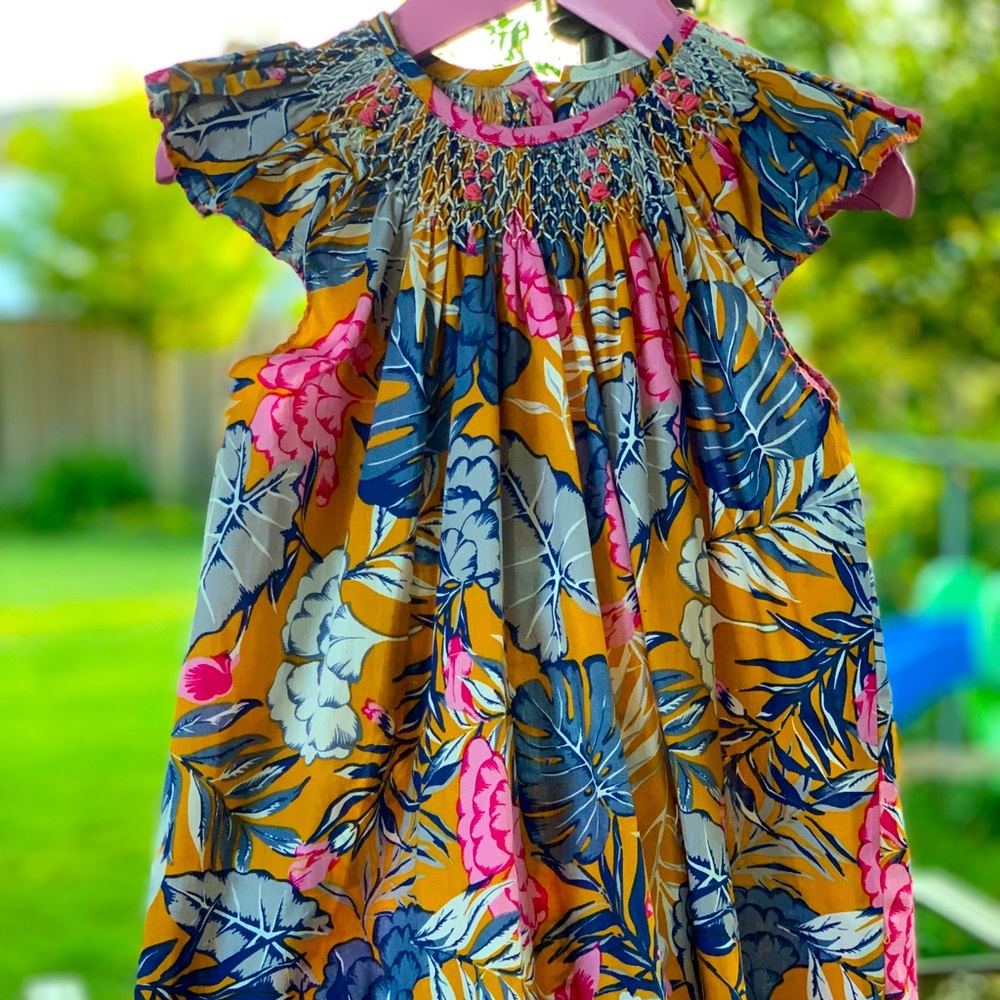 Handmade, Embroidered Summer dress☀️☀️